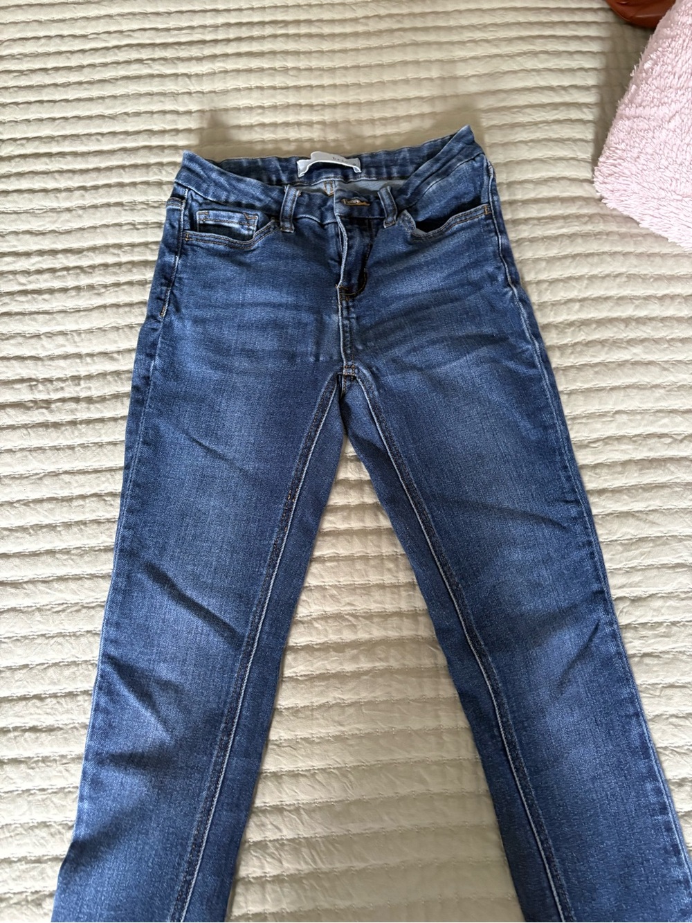 High-Rise Women’s Skinny Jeans in Medium Blue